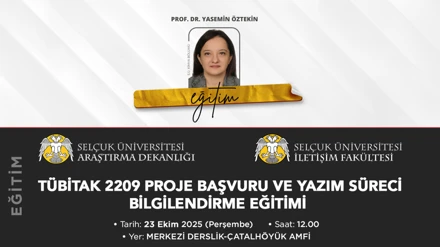 TÜBİTAK 2209 Proje Başvuru ve Yazım Süreci Bilgilendirme Eğitimi